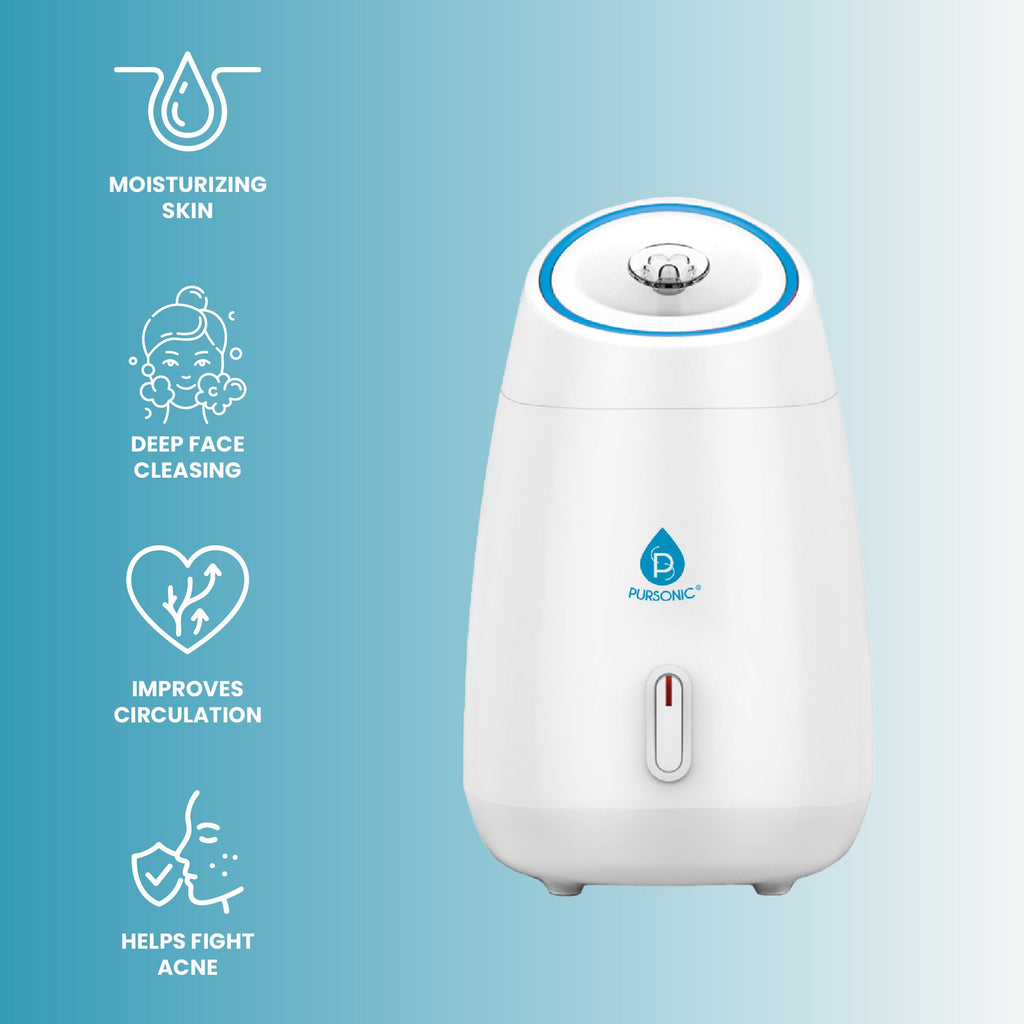 Pursonic Facial Steamer Hot Mist Moisturizing Spa-1