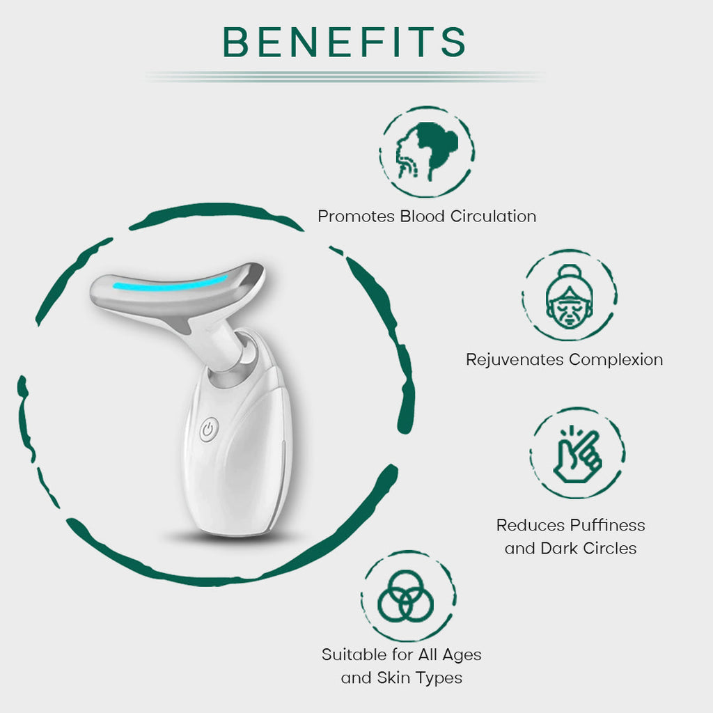 Neck & Face Lifting LED Therapy Device-3